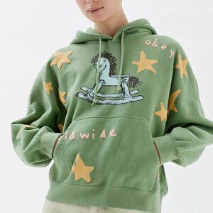 OBEY Dreamy Hoodie Sweatshirt size L